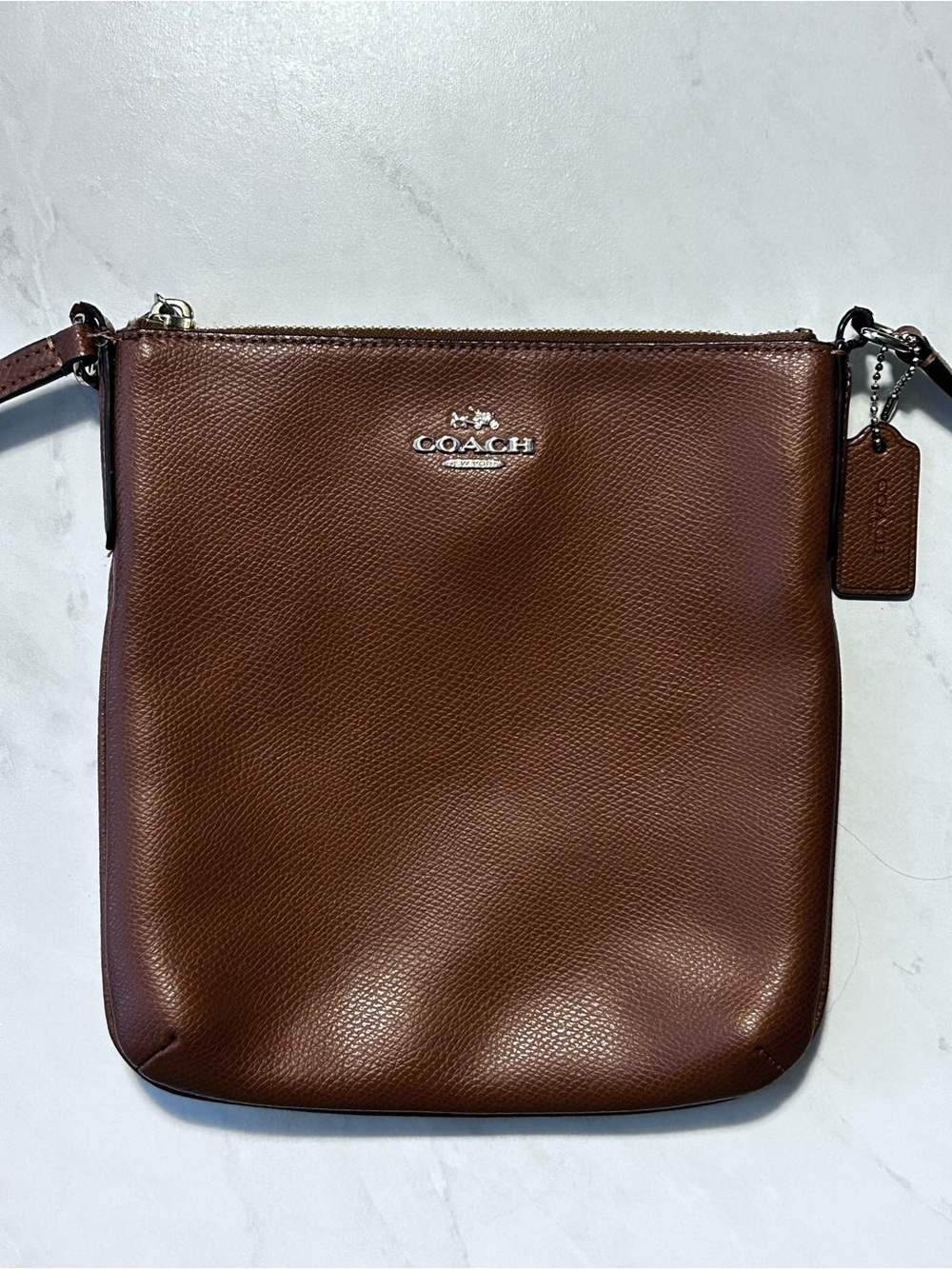 Coach Brown Crossbody Leather Bag
